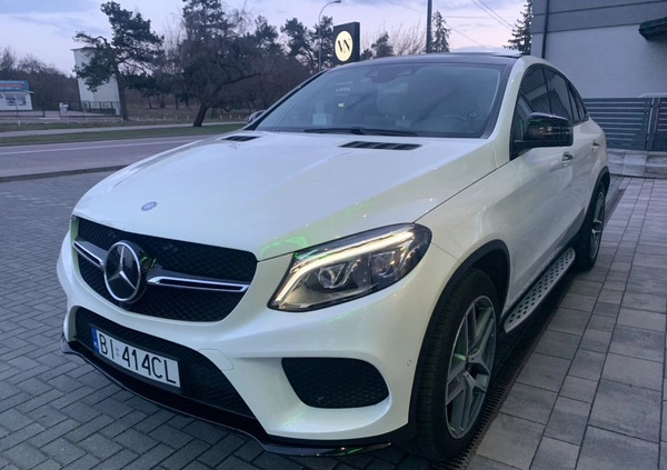 Mercedes-Benz GLE cena 190000 przebieg: 96500, rok produkcji 2016 z Białystok małe 277